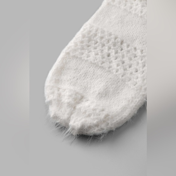 Cupshe x JoJo Camel Fuzzy Cutout Knit Sweater - Picture 9 of 11